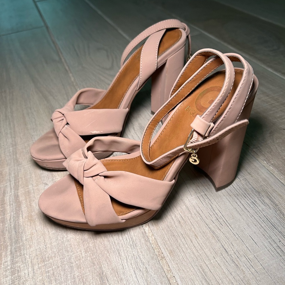 G by Guess Blush Pink Heels